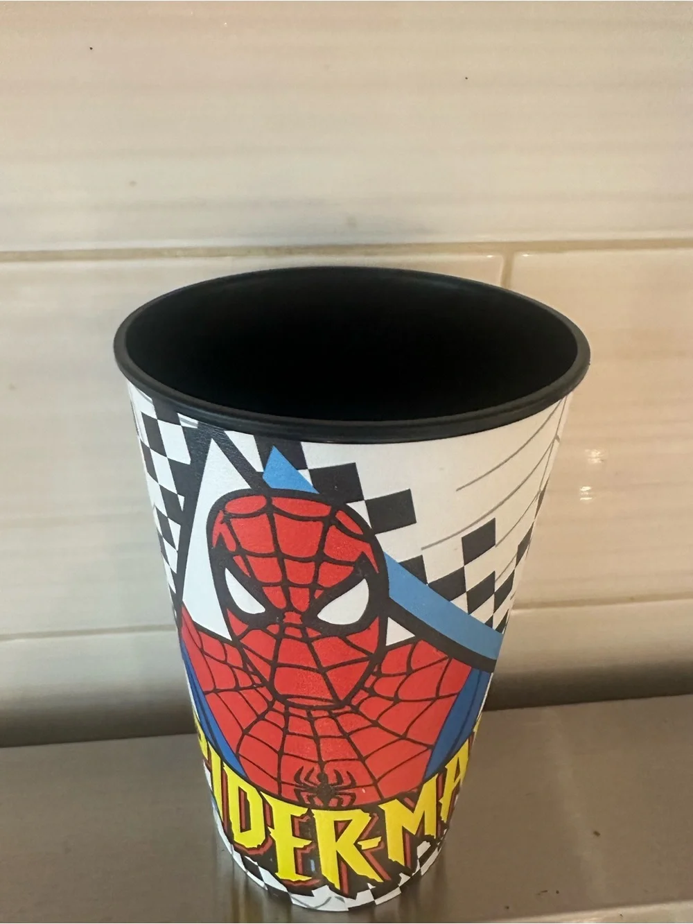 Spider-Man 1994 Animated Series 90s Plastic Drinking Cup Marvel Churchill